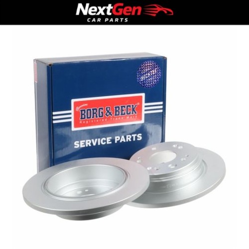 Rear brake discs borg - 2, x