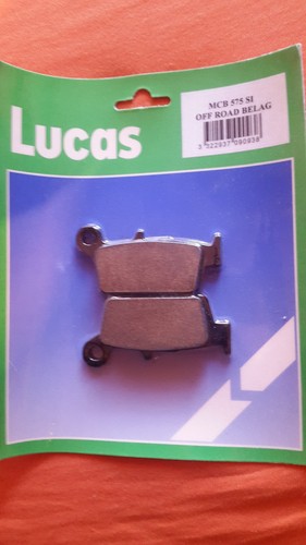 Brake pads lucas - mcb, 575