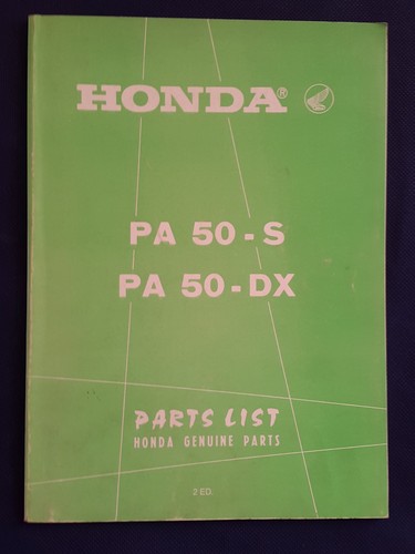 Spare parts list honda - spare, s