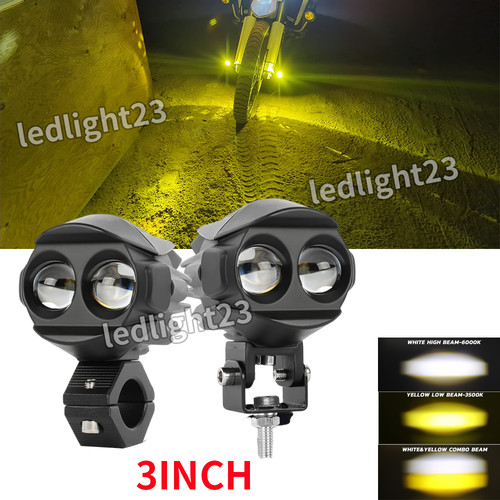 Pair 300w motorcycle - pair, headlight