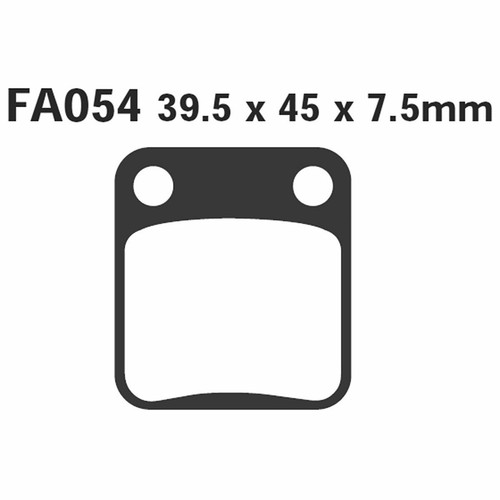 Pair pads ebc fa054tt for - pair,
