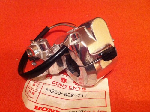 Handlebar switch unit - handlebar, honda
