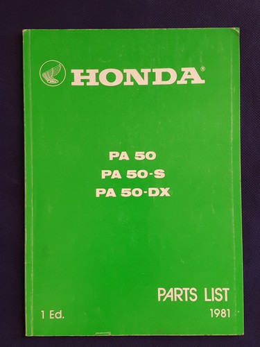 Spare parts list honda - spare, s