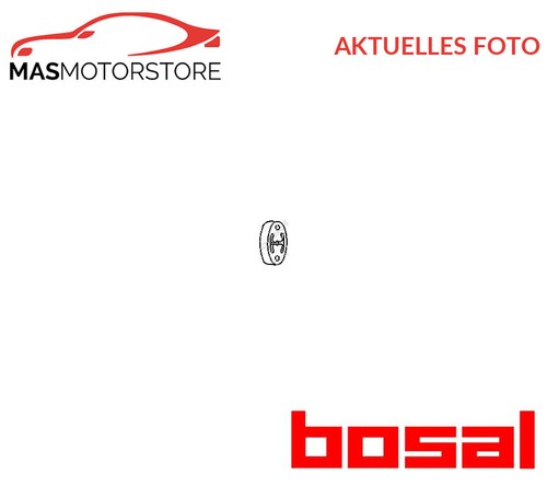 Exhaust holder exhaust rubber
