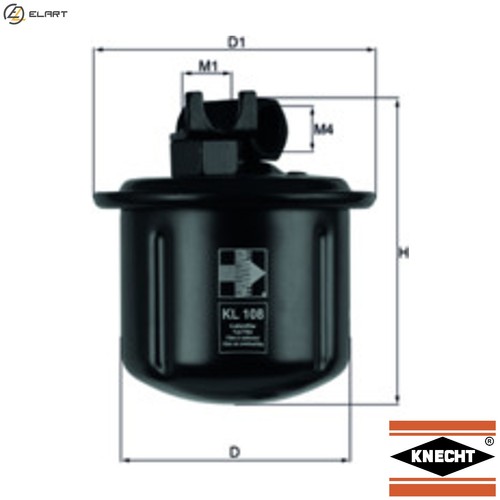 Fuel filter 108 - fuel,