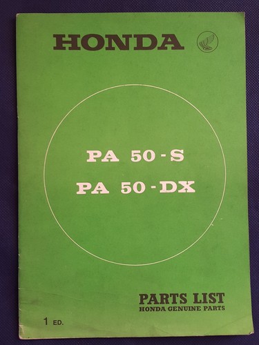 Spare parts list honda s - spare,
