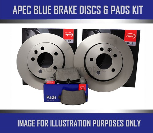 Rear discs and pads kit - and, apec