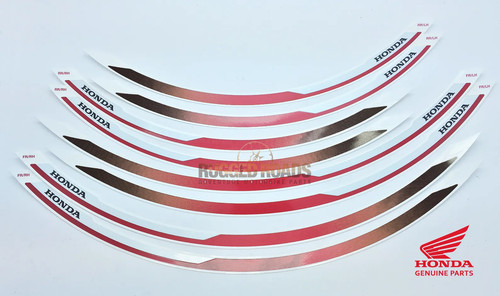 Oem honda wheel stripe set - set, crf