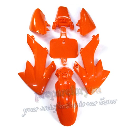 Orange fairing plastic - orange,