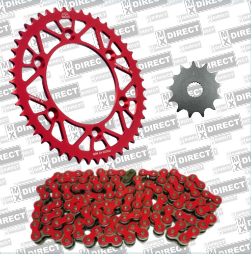 Red chain sprocket - &,