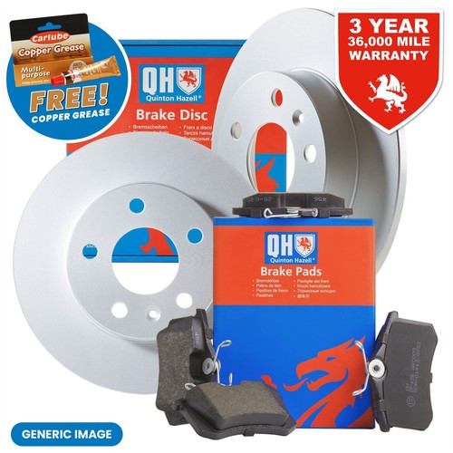 Rear brake discs pads - qh,