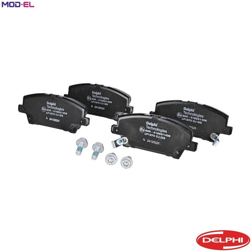 Brake pad set disc - disc,