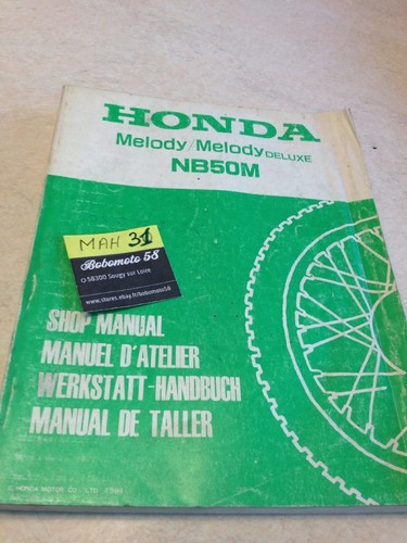 Honda nb50m melody 50 - honda, nb