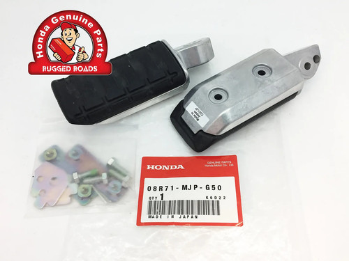Oem honda pillion comfort pegs - comfort,