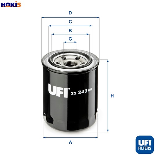 Oil filter 243 for - filter,