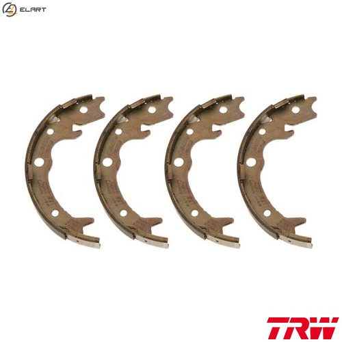 Brake shoe set parking - parking,