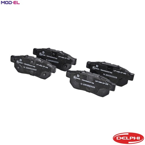 Brake pad set disc - pad,