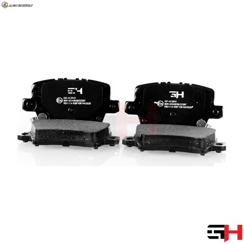 Brake pad set - pad, disc