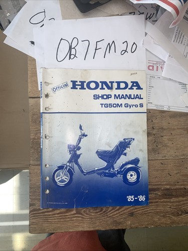 Genuine 1985 honda - 1985, gyro