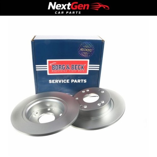Rear brake discs borg - rear,